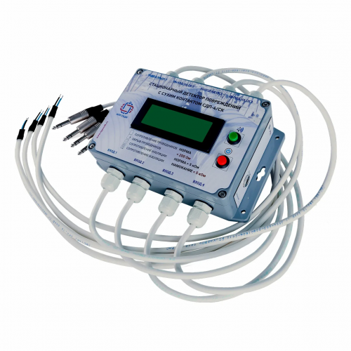 Детектор повреждений стационарный четырехканальный с токовым выходом ДПС-4АМ/ТВ ГОСТ Р 56380-2021 в Волгограде
