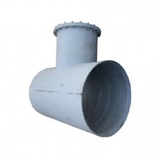 Тройник в ВУС изоляции с ЦПП равнопроходный 65х76х3,5 мм ГОСТ 17376-2001