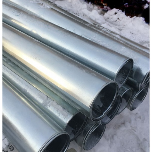 Труба-оболочка оцинкованная 225х0,6 мм ГОСТ 30732-2020 4,32 кг в Волгограде
