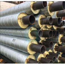 Труба в ППУ изоляции стальная в полиэтиленовой оболочке тип 2 Ст10 Ду57 57х3х140х3х38,5 мм ГОСТ 10705-80